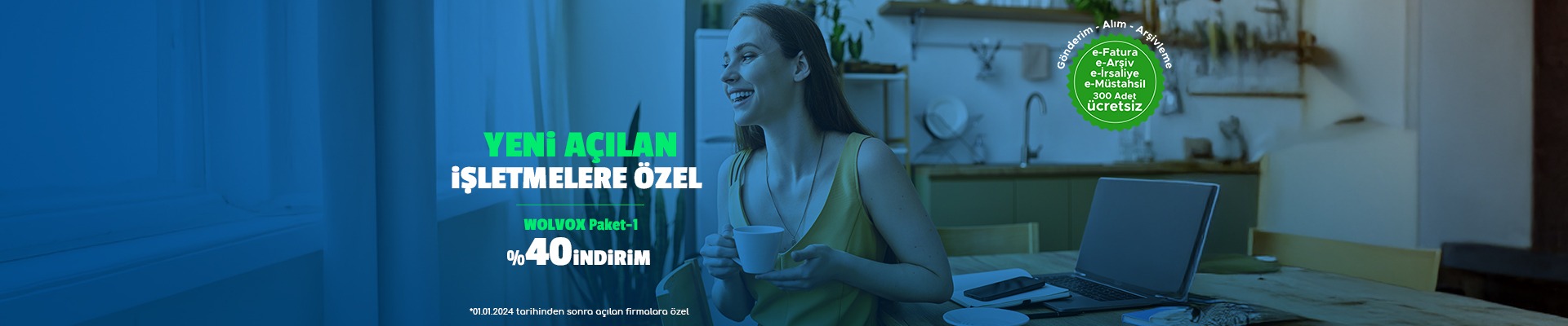 Yeni Açılan İşletmelere Özel Wolvox9 %40 İndirim