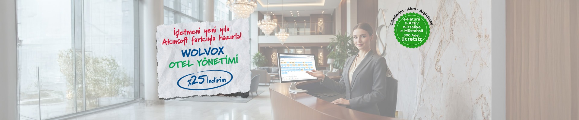 Wolvox Otel Paketleri %25 İndirim