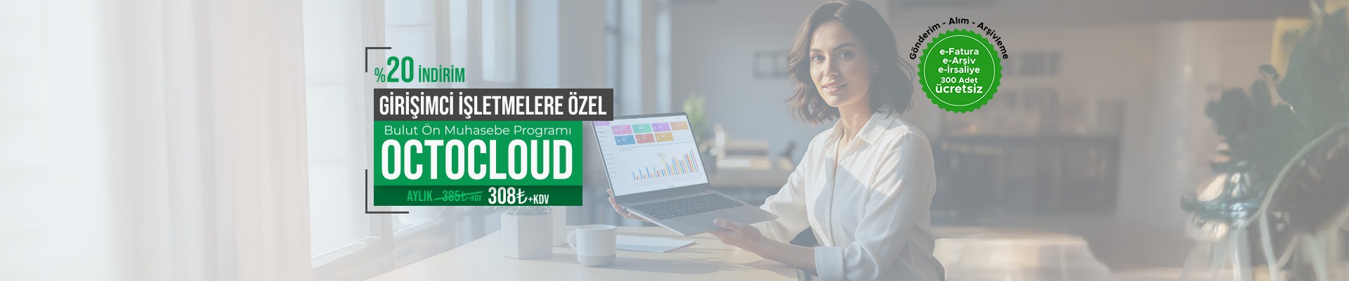 Girişimci İsletmelere Octocloud %20 İndirim