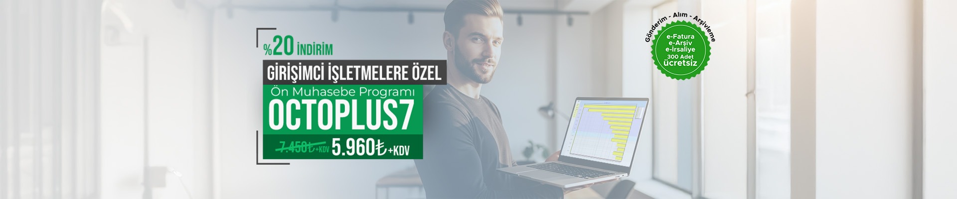 Girişimci İsletmelere Octoplus7 %20 İndirim