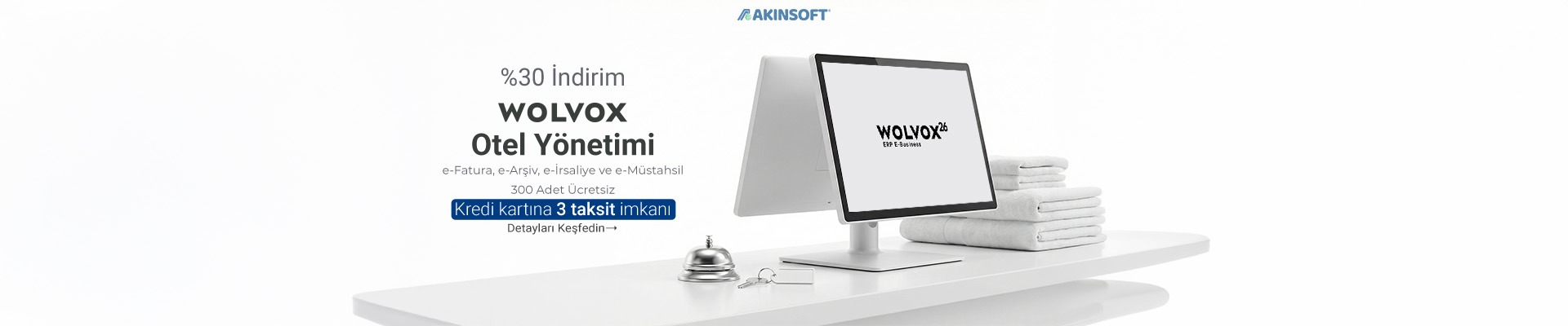 Wolvox Otel %30 İndirim