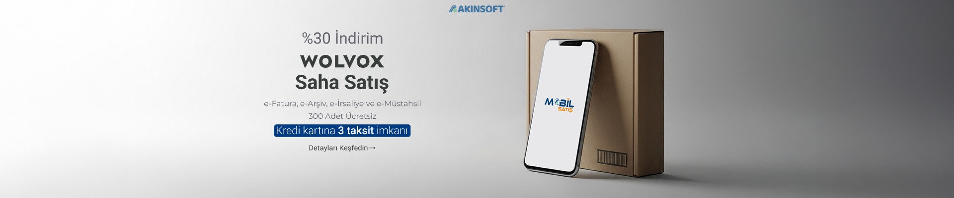 Wolvox Saha Satış %30 İndirim
