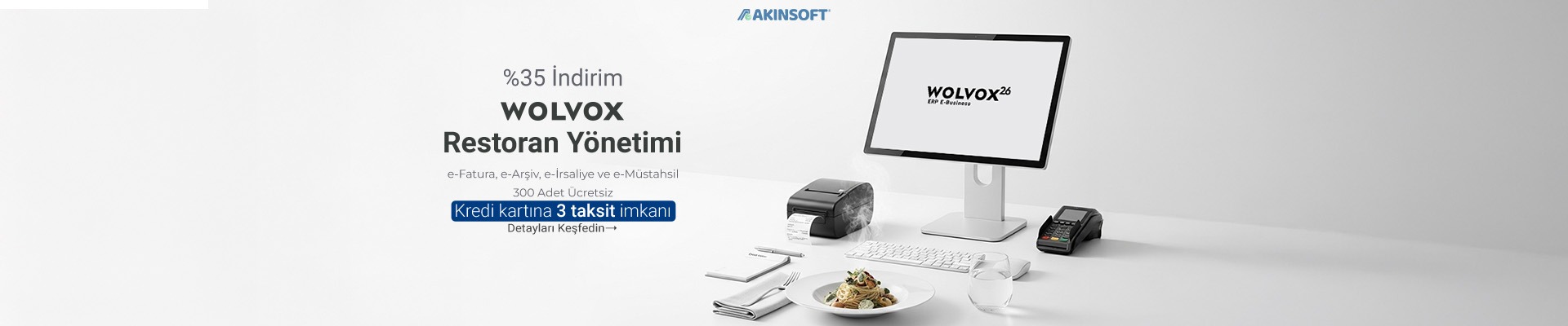 Wolvox Restoran %35 İndirim