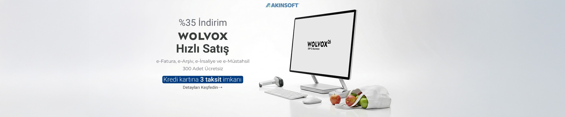 Wolvox Hızlı Satış %35 İndirim