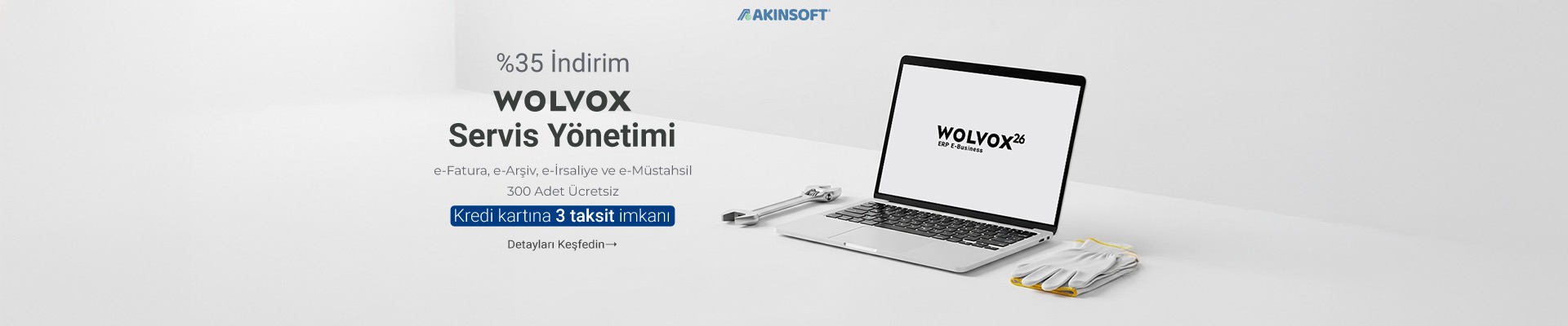 Wolvox Servis %35 İndirim