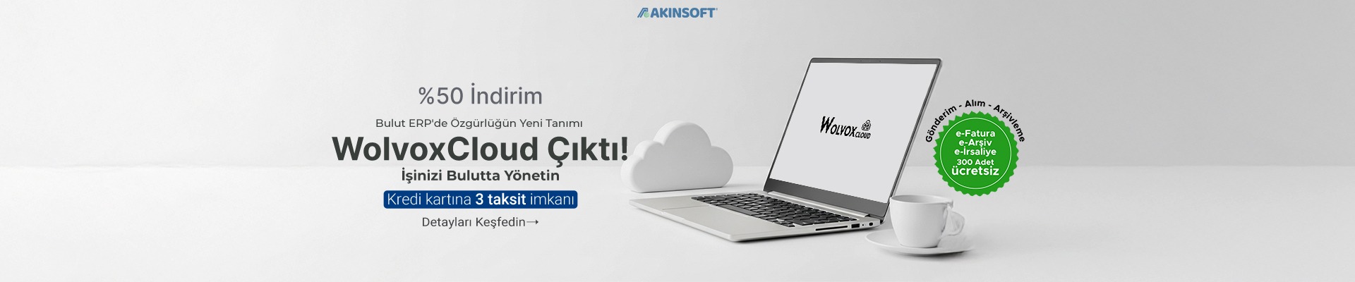 WolvoxCloud Yayında! %50 İndirim