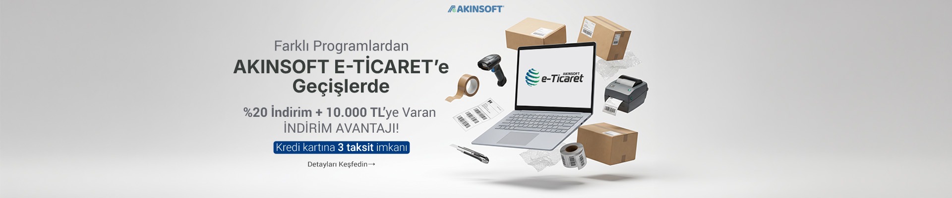 AKINSOFT e-Ticarete Geçiş