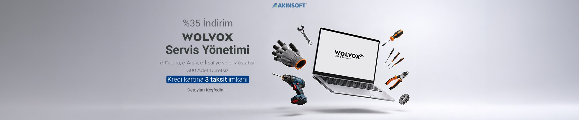 Wolvox Servis %35 İndirim