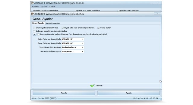 Market Yönetim Programı | Barkodlu Satış Programı