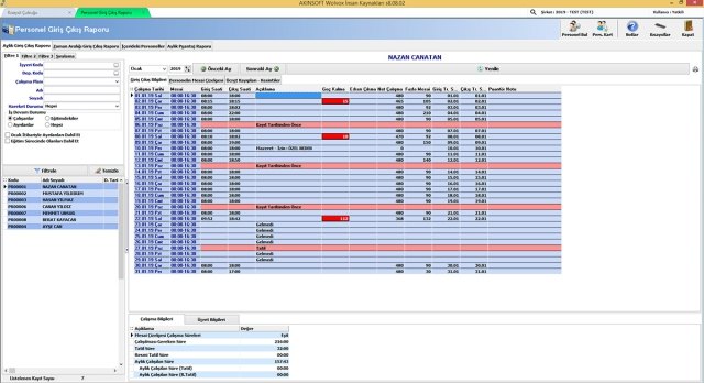 İnsan Kaynakları | Personel-Bordro Takip Programı