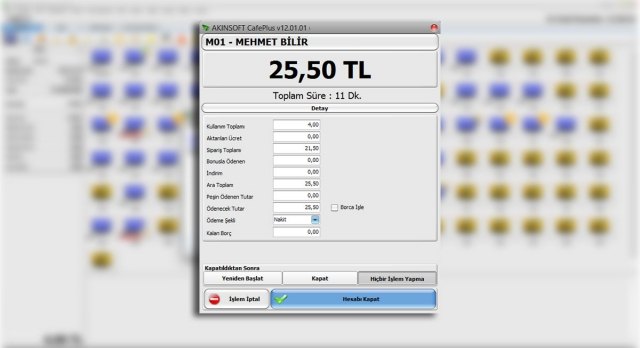 İnternet ve PlayStation Cafe Yönetim Programı | CafePlus