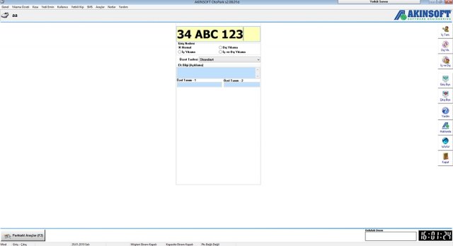 Otopark Yönetimi Programı | Plaka Tanıma Sistemi | Otopark